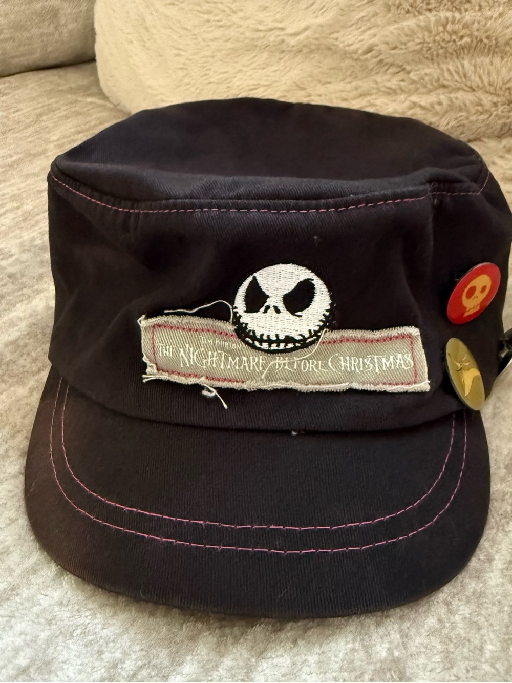 Disney Parks The Nightmare Before Christmas corps-style cap